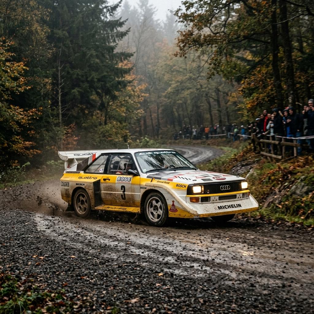The Audi Quattro: How Four-Wheel Drive Conquered Rally