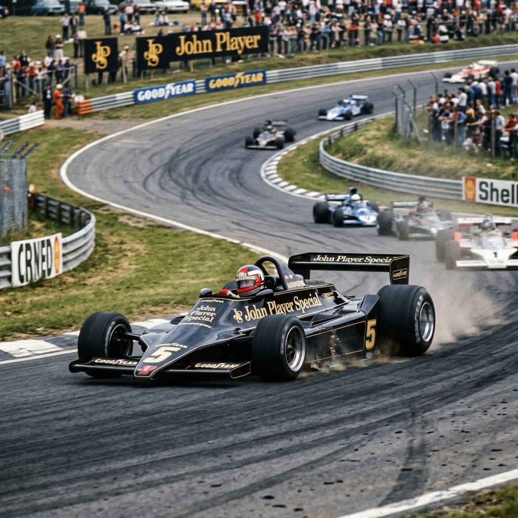 Formula 1 ground effect Lotus 79 era