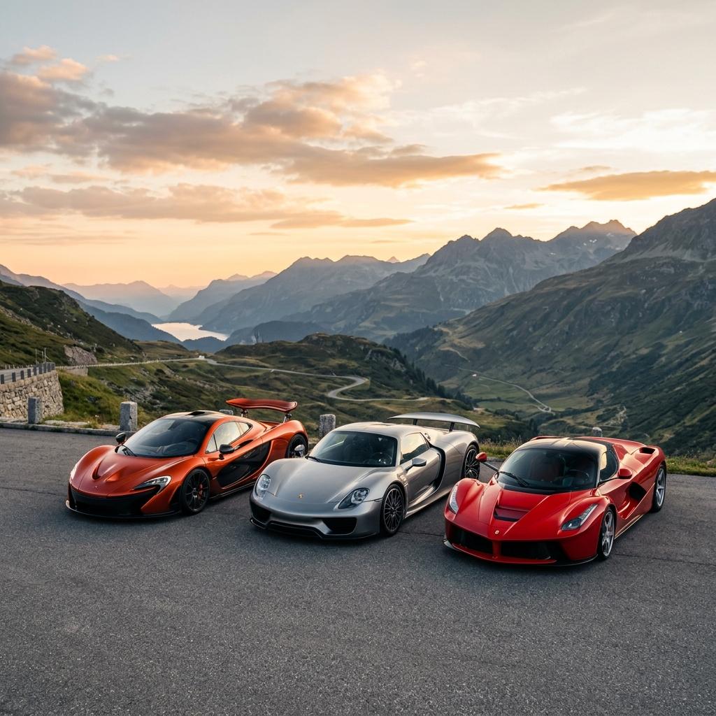Hypercar Holy Trinity: McLaren P1, Porsche 918, Ferrari LaFerrari