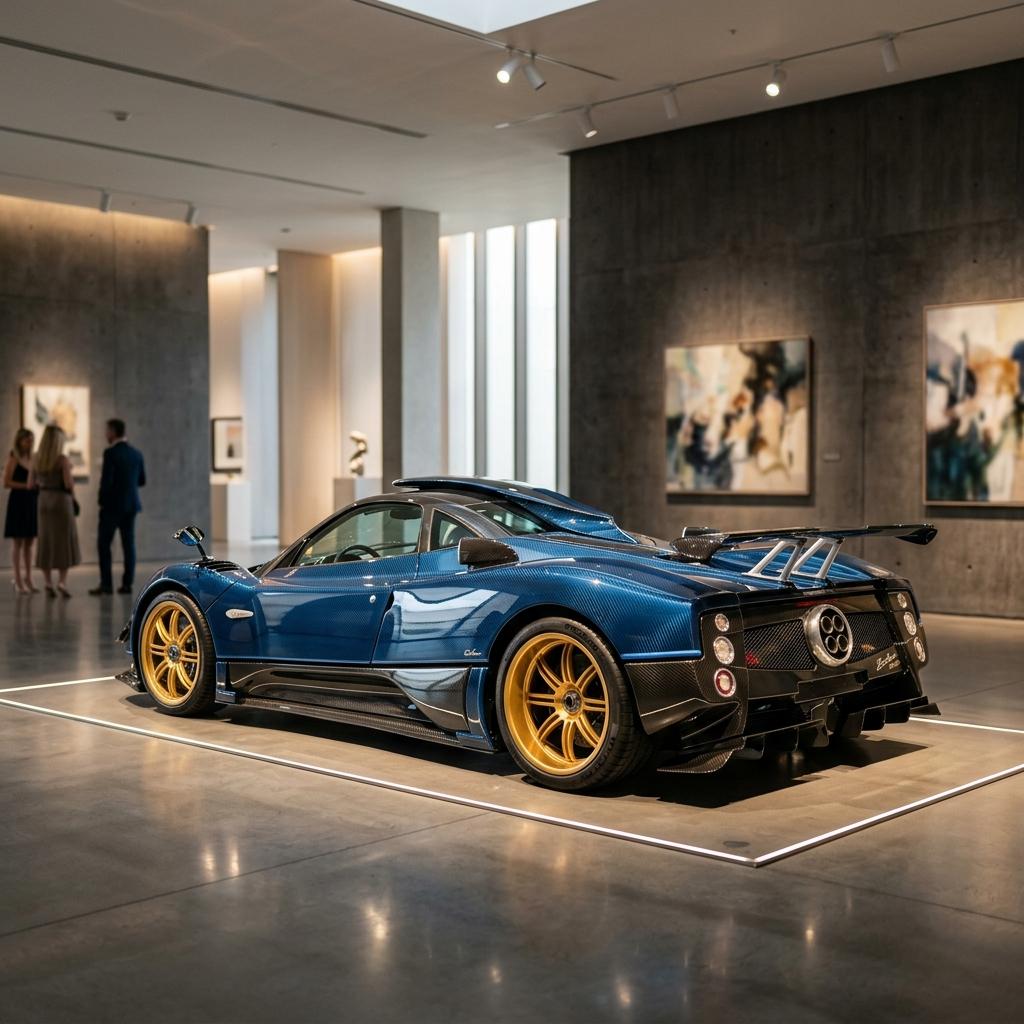 Pagani Zonda: Art Gallery on Wheels