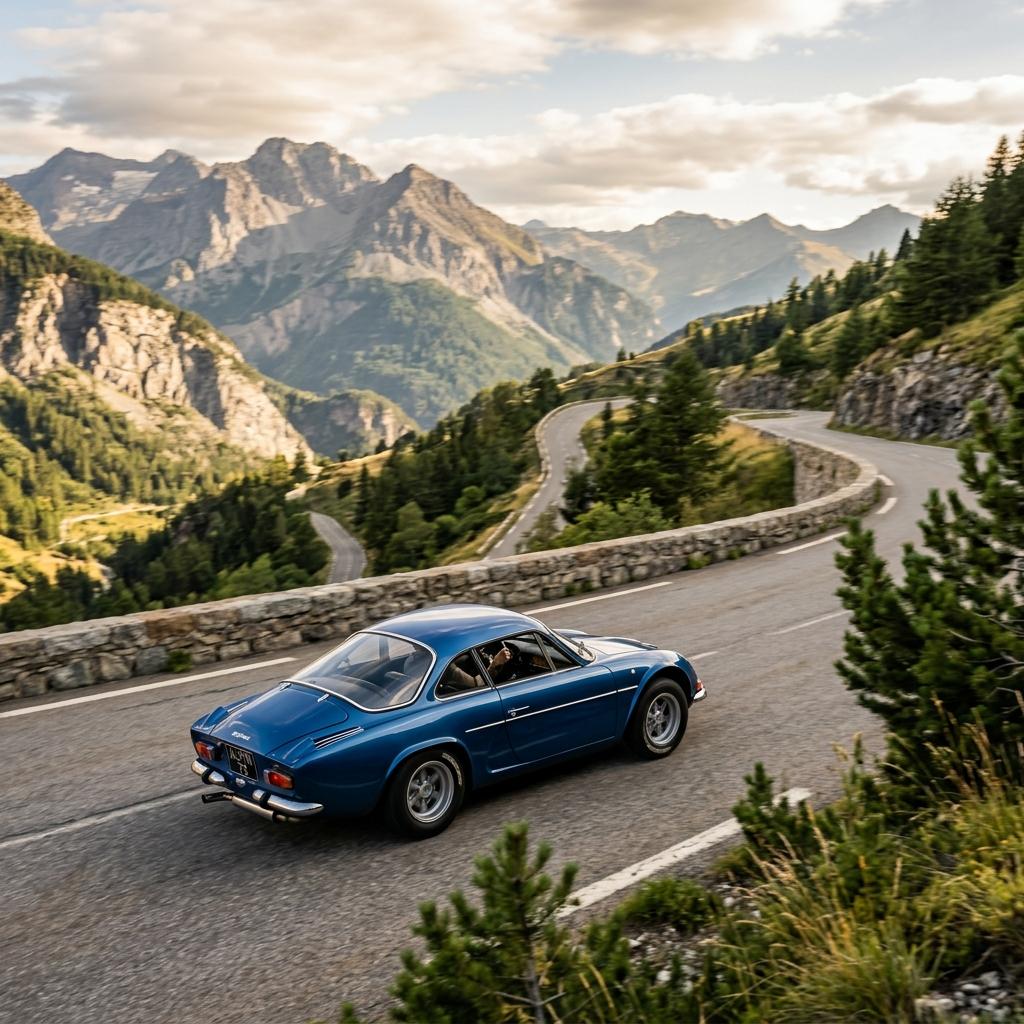 The Renault Alpine A110: French Finesse on Mountain Roads